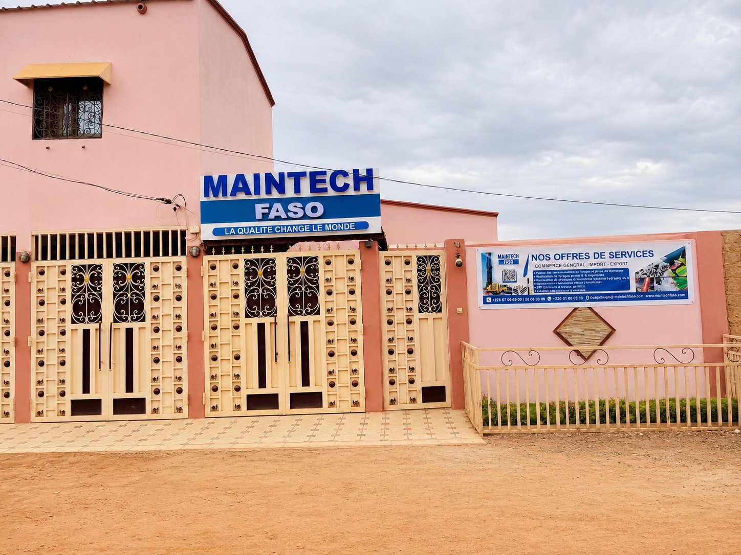 MAINTECH FASO terrain