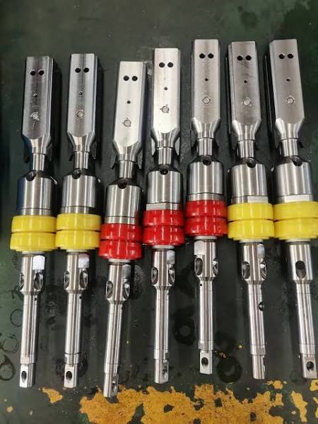 Axes broche avec valves de fermeture
